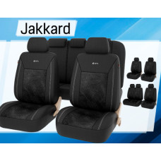 Чехлы GTL Jakkard 2 передние полиэстер черные PSV