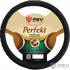 Оплетка руля M PSV Perfect экокожа черная