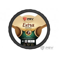 Оплетка руля S PSV Vest (Extra) Fiber экокожа черная