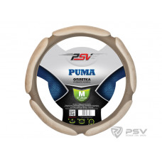 Оплетка руля M PSV Puma (Race) поролон (5 подушечек) бежевая