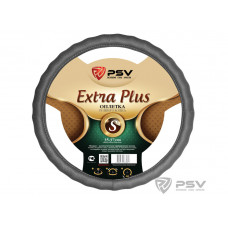 Оплетка руля S PSV Vest (Extra) Plus Fiber экокожа серая