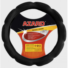 Оплетка руля L Azard поролон (10 подушечек) черная